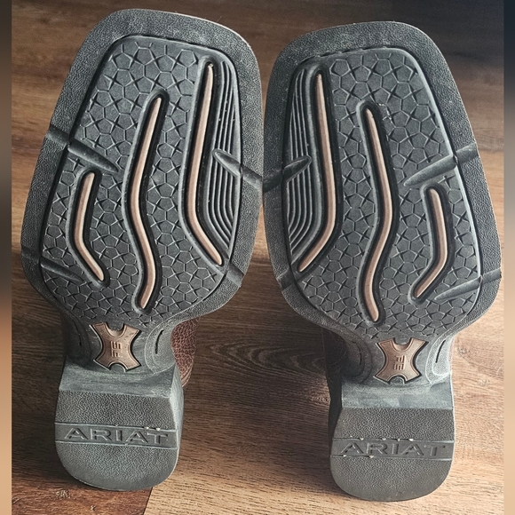 LIKE NEW ARIAT Men's work/Cowboy boots Size 7.5 - Picture 5 of 7